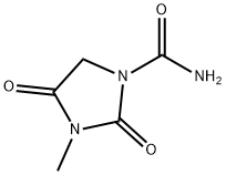 1-Imidazolidinecarboxamide,3-methyl-2,4-dioxo-(9CI) Struktur