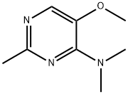 4-Pyrimidinamine,5-methoxy-N,N,2-trimethyl-(9CI) Struktur