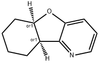 Benzofuro[3,2-b]pyridine, 5a,6,7,8,9,9a-hexahydro-, (5aR,9aR)-rel- (9CI) Struktur