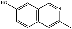 3-Methylisoquinolin-7-ol Struktur