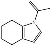 1H-Indole,4,5,6,7-tetrahydro-1-(1-methylethenyl)-(9CI) Struktur