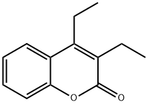 2H-1-Benzopyran-2-one,3,4-diethyl-(9CI) Struktur