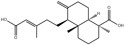 agathic acid Struktur