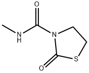 3-Thiazolidinecarboxamide,N-methyl-2-oxo-(9CI) Struktur