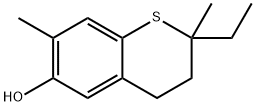 2H-1-Benzothiopyran-6-ol,2-ethyl-3,4-dihydro-2,7-dimethyl-(9CI) Struktur