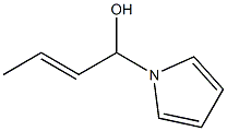 1H-Pyrrole-1-methanol,alpha-1-propenyl-(9CI) Struktur