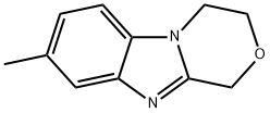 1H-[1,4]Oxazino[4,3-a]benzimidazole,3,4-dihydro-8-methyl-(7CI,9CI) Struktur