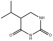 2,4(1H,3H)-Pyrimidinedione,dihydro-5-(1-methylethyl)-(9CI) Struktur