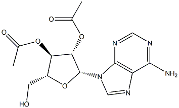 vidarabine 2',3'-diacetate Struktur