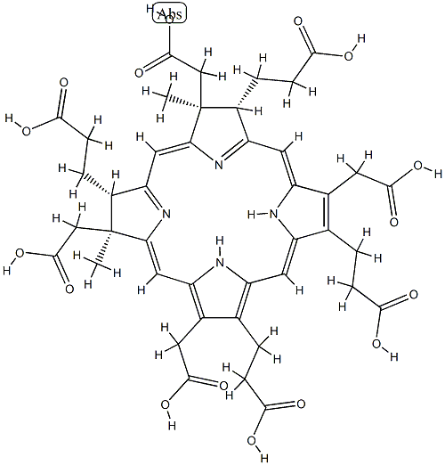 sirohydrochlorin Struktur