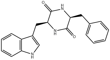 Cyclo(-Phe-Trp) Struktur