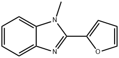 1H-Benzimidazole,2-(2-furanyl)-1-methyl-(9CI) Struktur