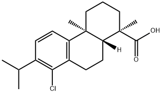 14-Chlorodehydroabietic acid Struktur