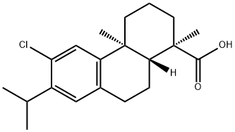 12-Chlorodehydroabietic acide Struktur