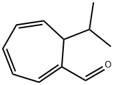 1,3,5-Cycloheptatriene-1-carboxaldehyde,7-(1-methylethyl)-(9CI) Struktur