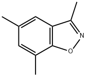 1,2-Benzisoxazole,3,5,7-trimethyl-(9CI) Struktur