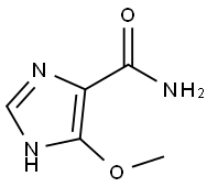 1H-Imidazole-4-carboxamide,5-methoxy-(9CI) Struktur