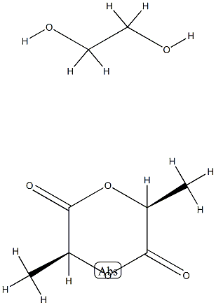 poly(ethyleneglycol-lactide) Struktur