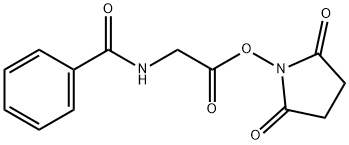 hippuryl N-hydroxysuccinimide ester Struktur