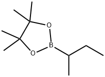 2-(sec-Butyl)-4,4,5,5-tetramethyl-1,3,2-dioxaborolane Struktur