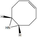 (1α,4Z,8α)-9-Azabicyclo[6.1.0]non-4-ene Struktur