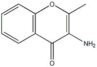 4H-1-Benzopyran-4-one,3-amino-2-methyl-(9CI) Struktur