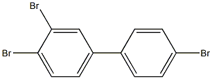 3,4,4'-Tribromobiphenyl Struktur