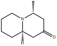 (4R,9aβ)-Octahydro-4-methyl-2H-quinolizine-2-one Struktur