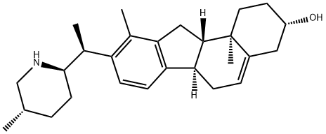 14,15,16,17-Tetradehydroveratraman-3β-ol Struktur