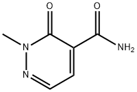 4-Pyridazinecarboxamide,2,3-dihydro-2-methyl-3-oxo-(9CI) Struktur