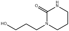 2(1H)-Pyrimidinone,tetrahydro-1-(3-hydroxypropyl)-(9CI) Struktur