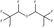 DESFLURANE RELATED COMPOUND A (0.1 ML) (BIS-(1,2,2,2-TETRAFLUOROETHYL) ETHER) Struktur