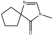 1,3-Diazaspiro[4.4]non-1-en-4-one,3-methyl-(9CI) Struktur