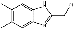 1H-Benzimidazole-2-methanol,5,6-dimethyl-(9CI) Struktur