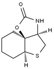 7H-[1]Benzothieno[3,3a-d]oxazol-2(3H)-one,hexahydro-,(3aR,5aS,9aS)-rel- Struktur