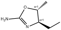 2-Oxazolamine,4-ethyl-4,5-dihydro-5-methyl-,(4R,5R)-rel-(9CI) Struktur