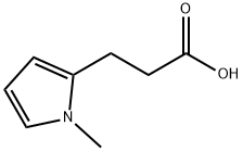 3-(1-methyl-1H-pyrrol-2-yl)propanoic acid Struktur