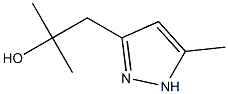 1H-Pyrazole-3-ethanol,  -alpha-,-alpha-,5-trimethyl- Struktur