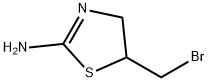 2-Thiazolamine,5-(bromomethyl)-4,5-dihydro-(9CI) Struktur