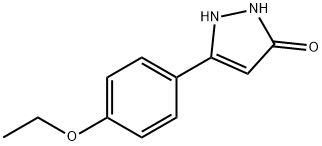 3H-Pyrazol-3-one,5-(4-ethoxyphenyl)-1,2-dihydro-(9CI) Struktur