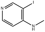 4-Pyridinamine,3-iodo-N-methyl-(9CI) Struktur