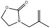 2-Oxazolidinone,3-(2-methyl-2-propenyl)-(9CI) Struktur