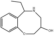 2H-1,5-Benzoxazocin-3-ol,6-ethyl-3,4,5,6-tetrahydro-(9CI) Struktur