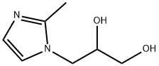 1,2-Propanediol,3-(2-methyl-1H-imidazol-1-yl)-(9CI) Struktur