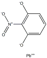 1,3-Benzenediol, 2-nitro-, lead salt, basic Struktur