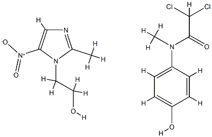 Entamizole Struktur