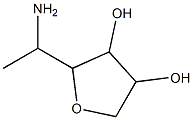 D-Galactitol, 2-amino-3,6-anhydro-1,2-dideoxy- (9CI) Struktur