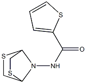 2-Thiophenecarboxamide,N-2,5-dithia-7-azabicyclo[2.2.1]hept-7-yl-(9CI) Struktur