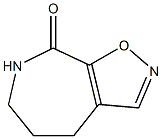 8H-Isoxazolo[5,4-c]azepin-8-one,4,5,6,7-tetrahydro-(9CI) Struktur