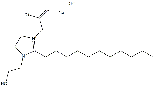 sodium 1-(carboxymethyl)-4,5-dihydro-1(or 3)-(2-hydroxyethyl)-2-undecyl-1H-imidazolium hydroxide 